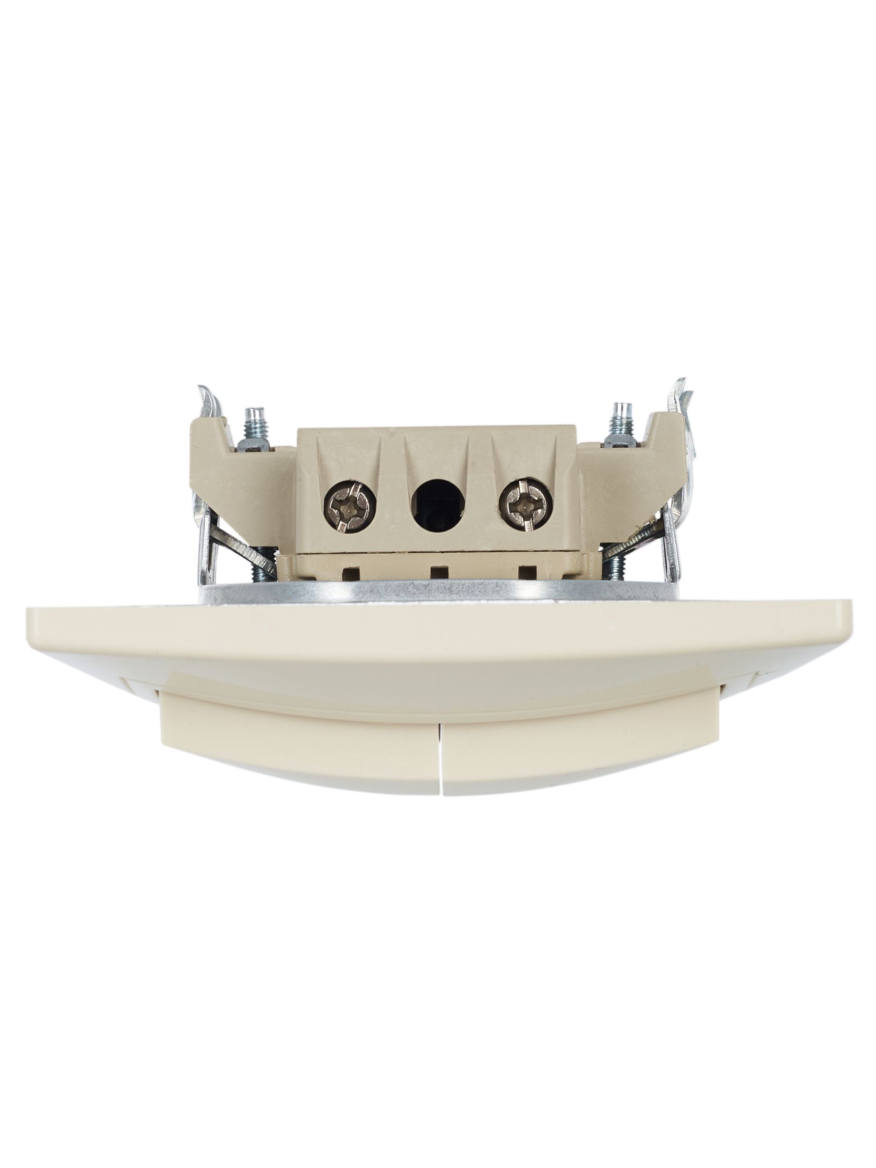 Выключатель ВС 10-2-0-ККм двухклавишный 10А КВАРТА (кремовый) ИЭК