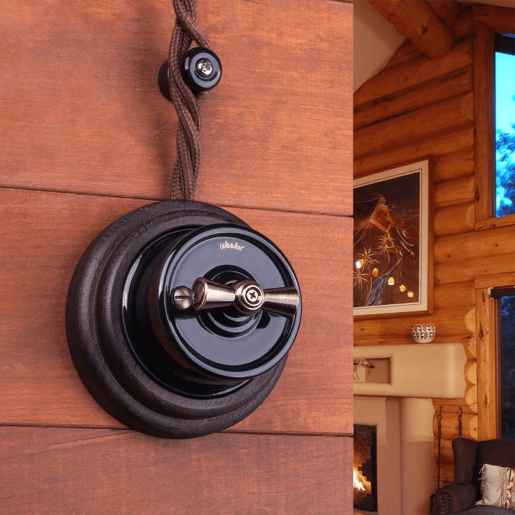 Комплект изоляторов без винта /W6431308 (черный) Ретро