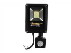 Светодиодный прожектор c датчиком движения GLANZEN FAD-0011-20-SL