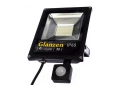 Светодиодный прожектор c датчиком движения GLANZEN FAD-0012-30-SL