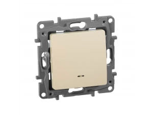 Переключатель с подсвет авт 10АХ СЛНК /672315/