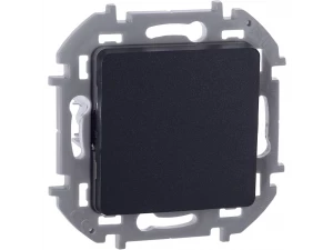 Выключатель одноклавишный INSPIRIA, антрацит /673603/
