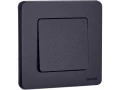Выключатель 1-клавишный INSPIRIA, антрацит /673603/