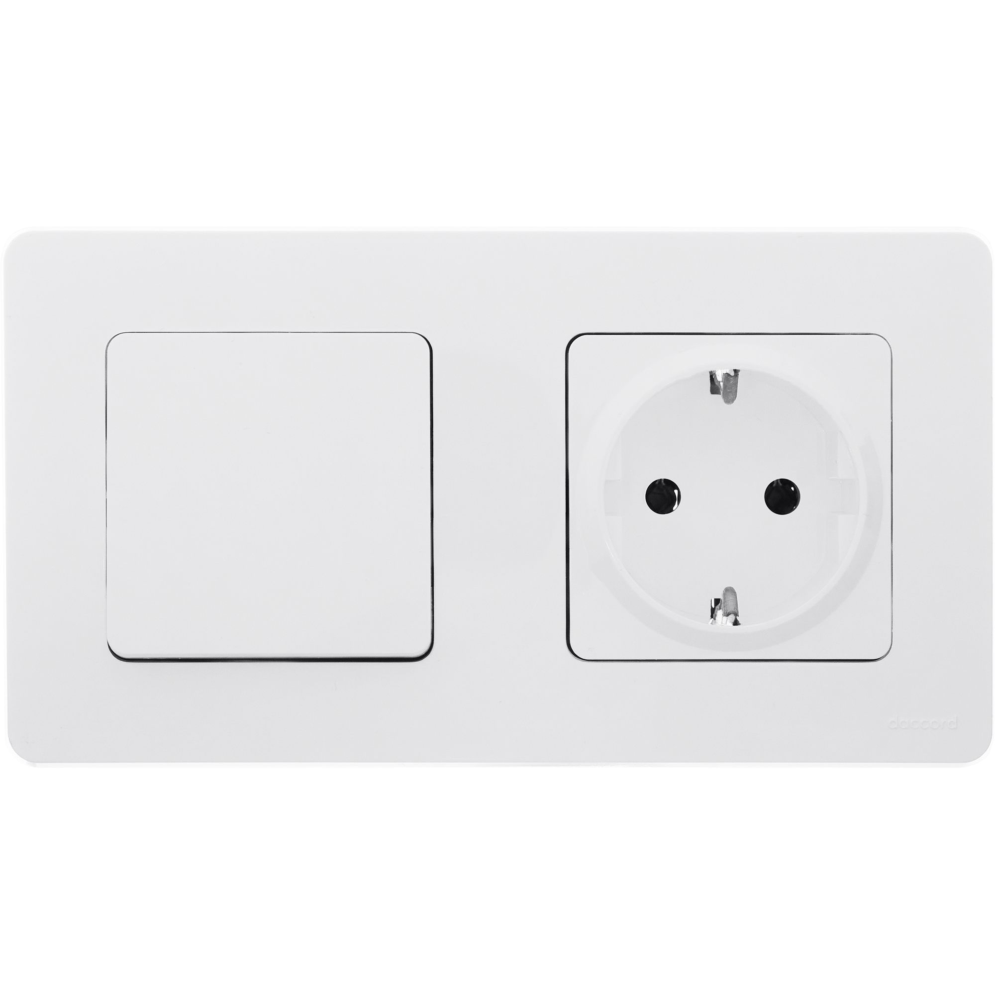 Выключатель 1-клавишный INSPIRIA, белый /673600/