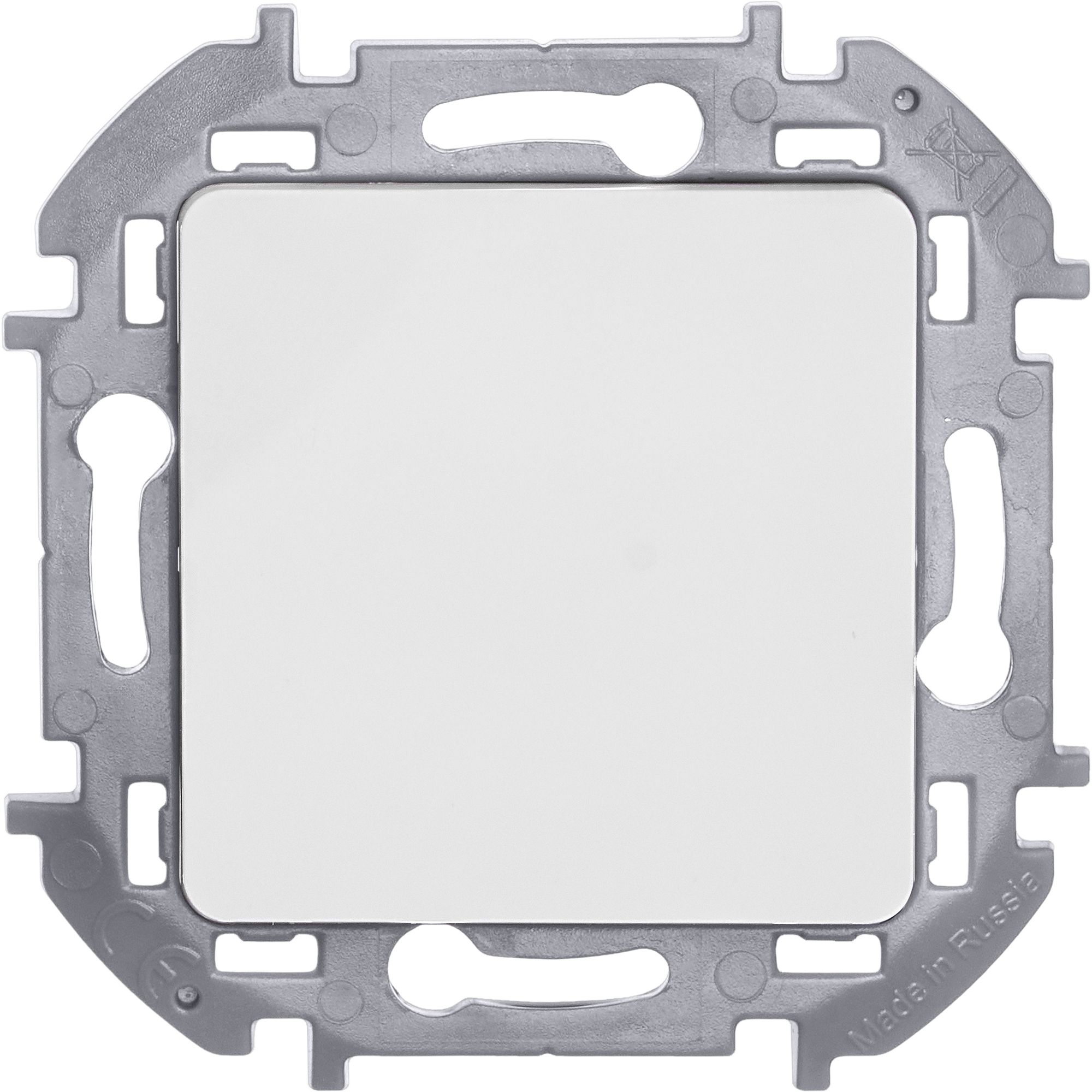 Выключатель 1-клавишный INSPIRIA, белый /673600/