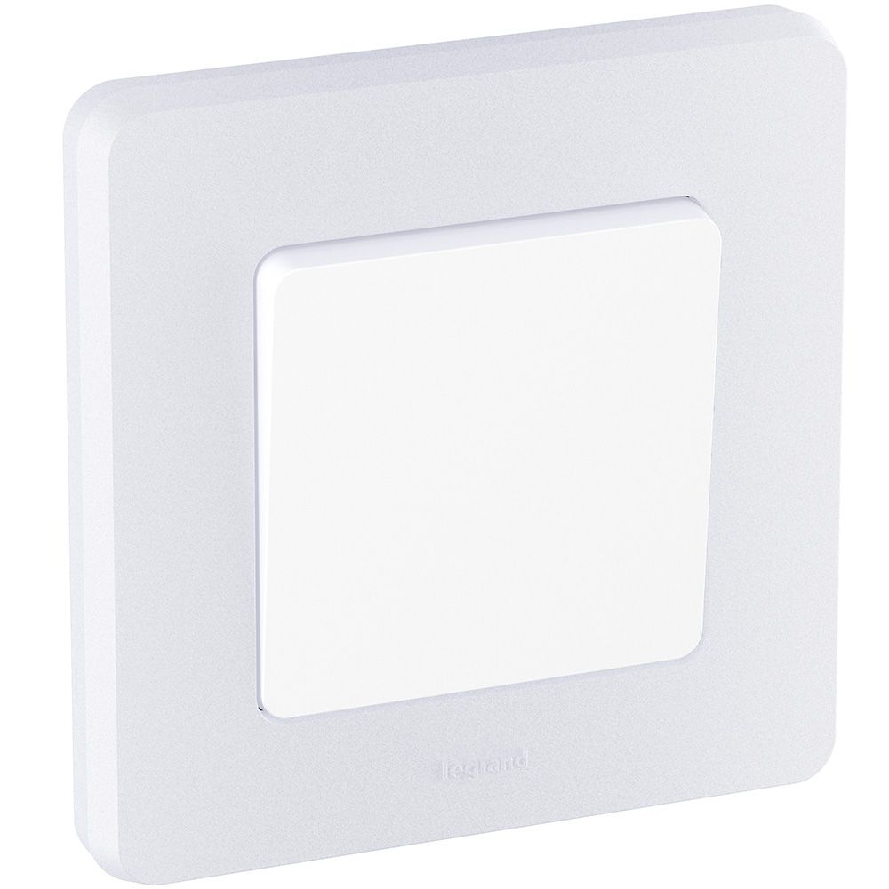 Выключатель 1-клавишный INSPIRIA, белый /673600/