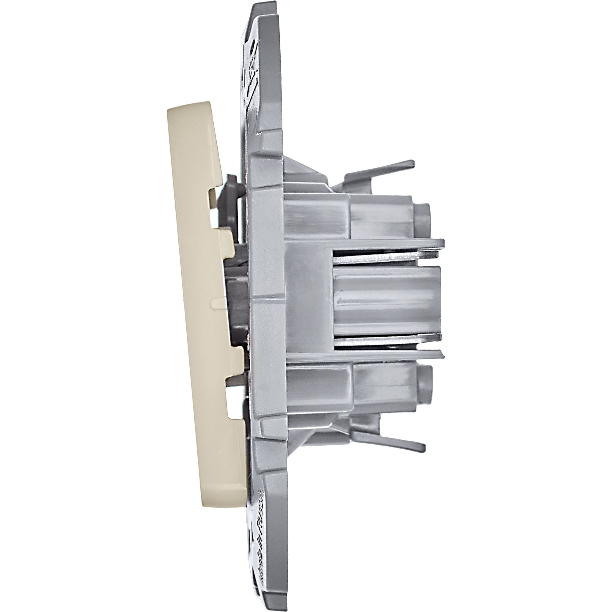 Выключатель 1-клавишный INSPIRIA, слоновая кость /673601/