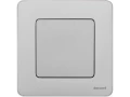 Переключатель 1-клавишный INSPIRIA, алюминий /673652/