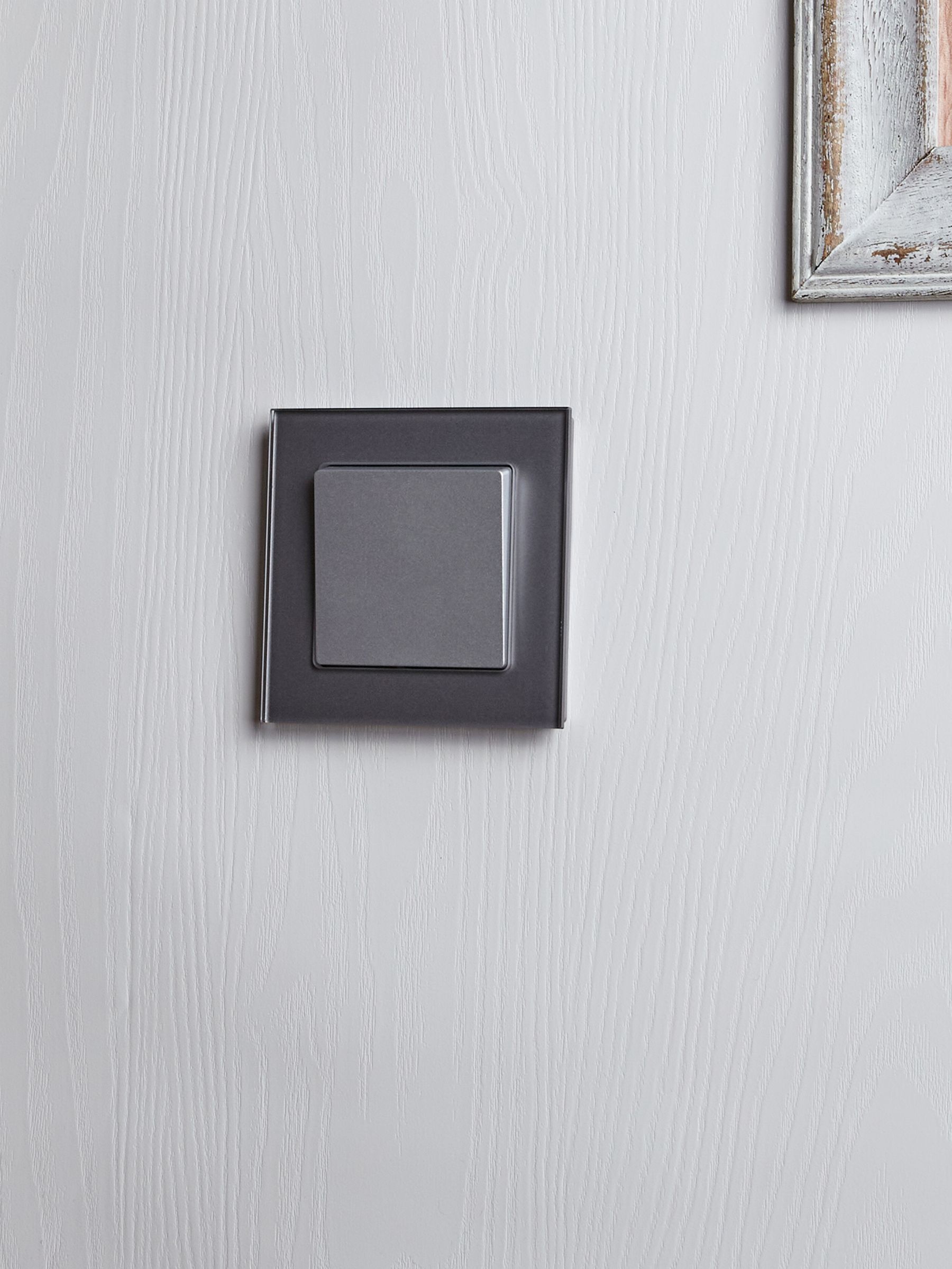 Выключатель 1-клавишный 10А ВС10-1-0-БрА алюминий BRITE ИЭК