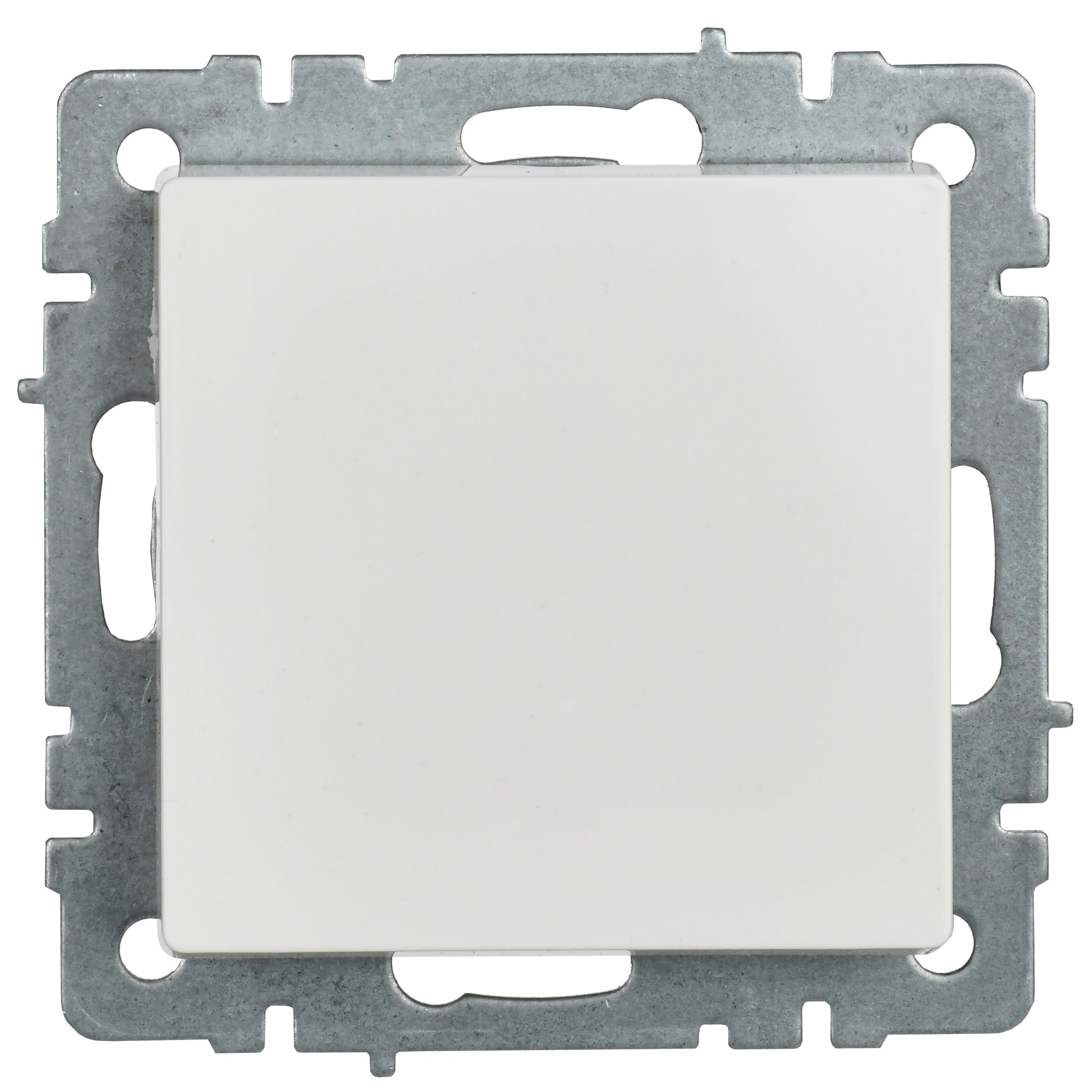 Выключатель 1-клавишный 10А ВС10-1-0-БрБ белый BRITE ИЭК