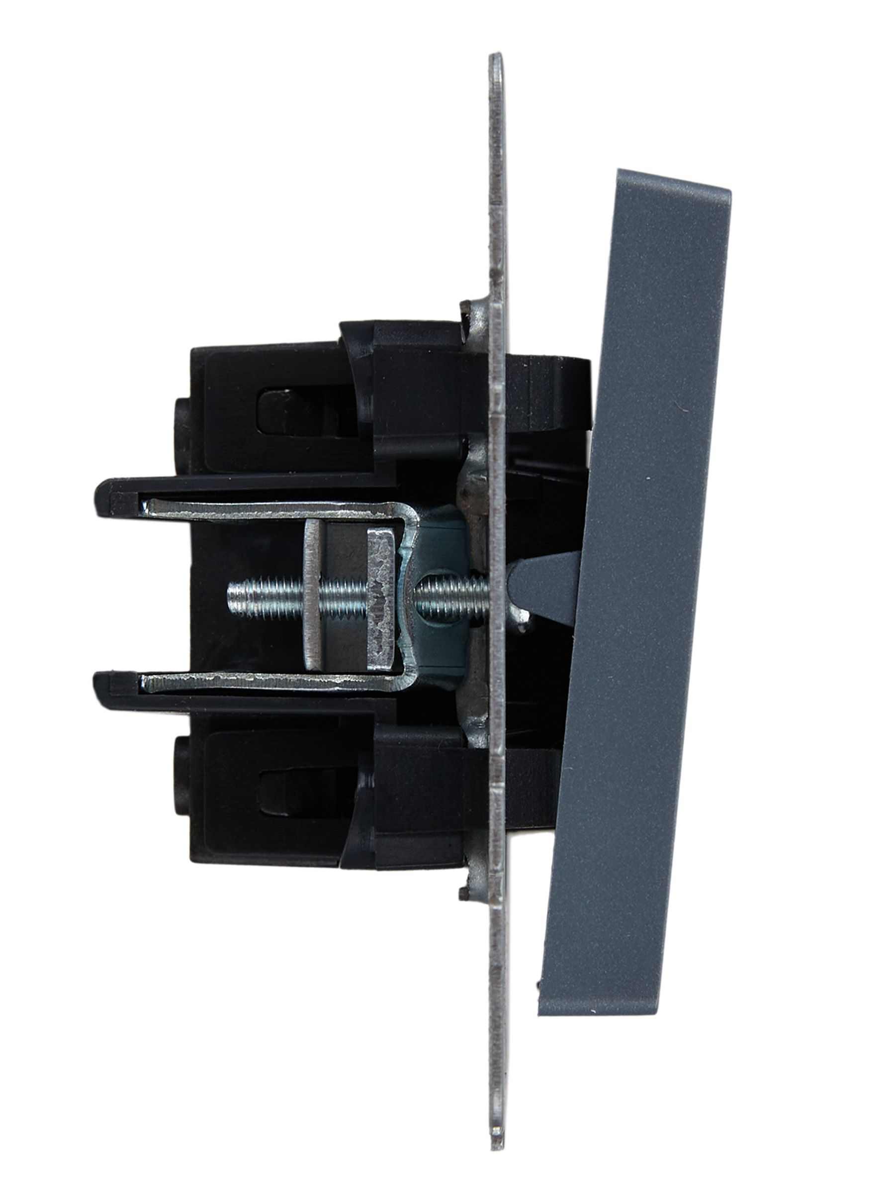 Выключатель 1-клавишный 10А ВС10-1-0-БрМ маренго BRITE ИЭК