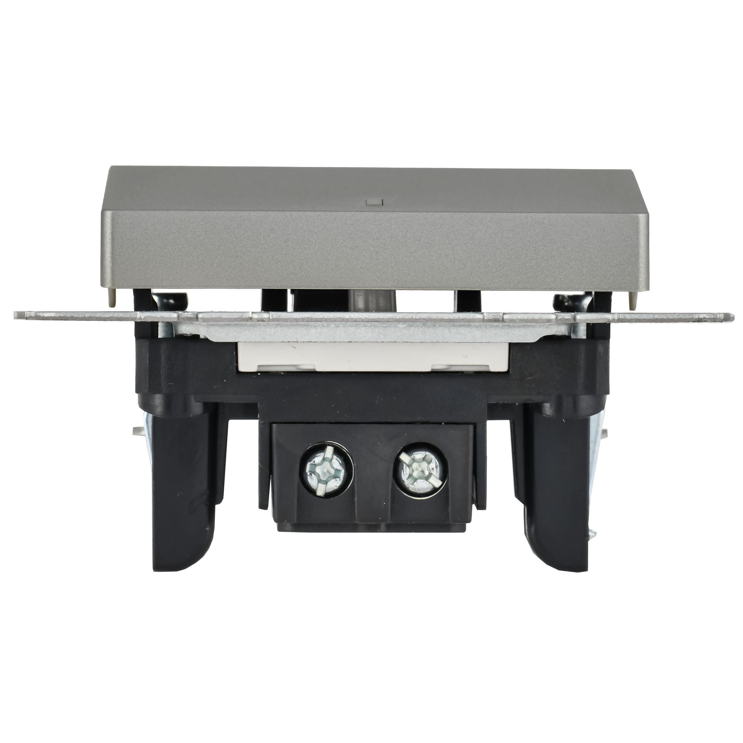 Выключатель 1-клавишный с индикацией 10А ВС10-1-1-БрС сталь BRITE ИЭК