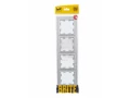 Рамка 4-местная РУ-4-БрА алюминий BRITE ИЭК