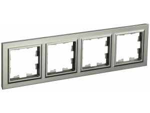 BRITE Рамка 4-местная РУ-4-БрШ шампань ИЭК
