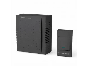 Дверной звонок DBQ26М WM 1M IP44 черный