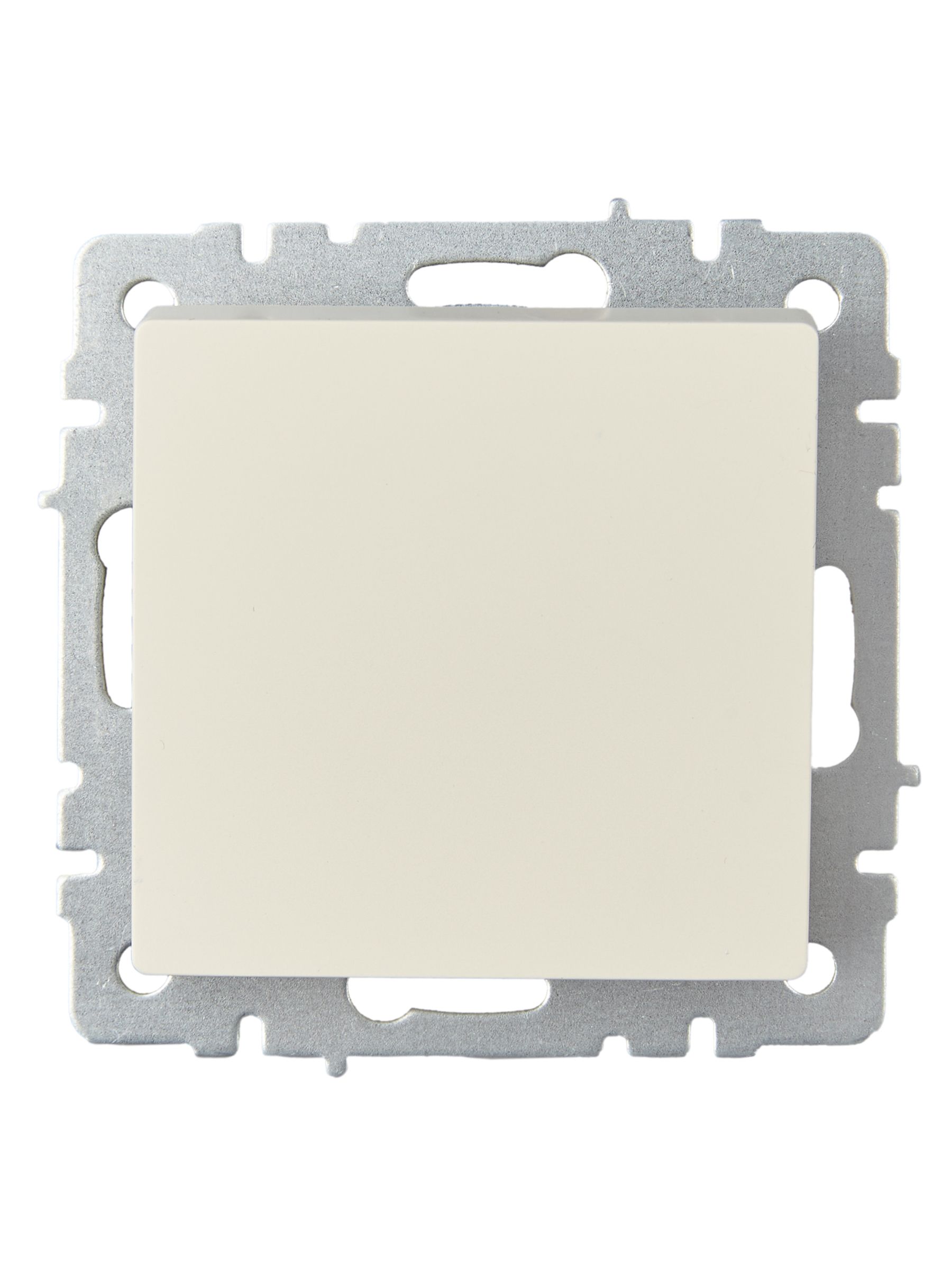 Выключатель 1-клавишный проходной 10А ВС10-1-6-БрКр бежевый BRITE ИЭК