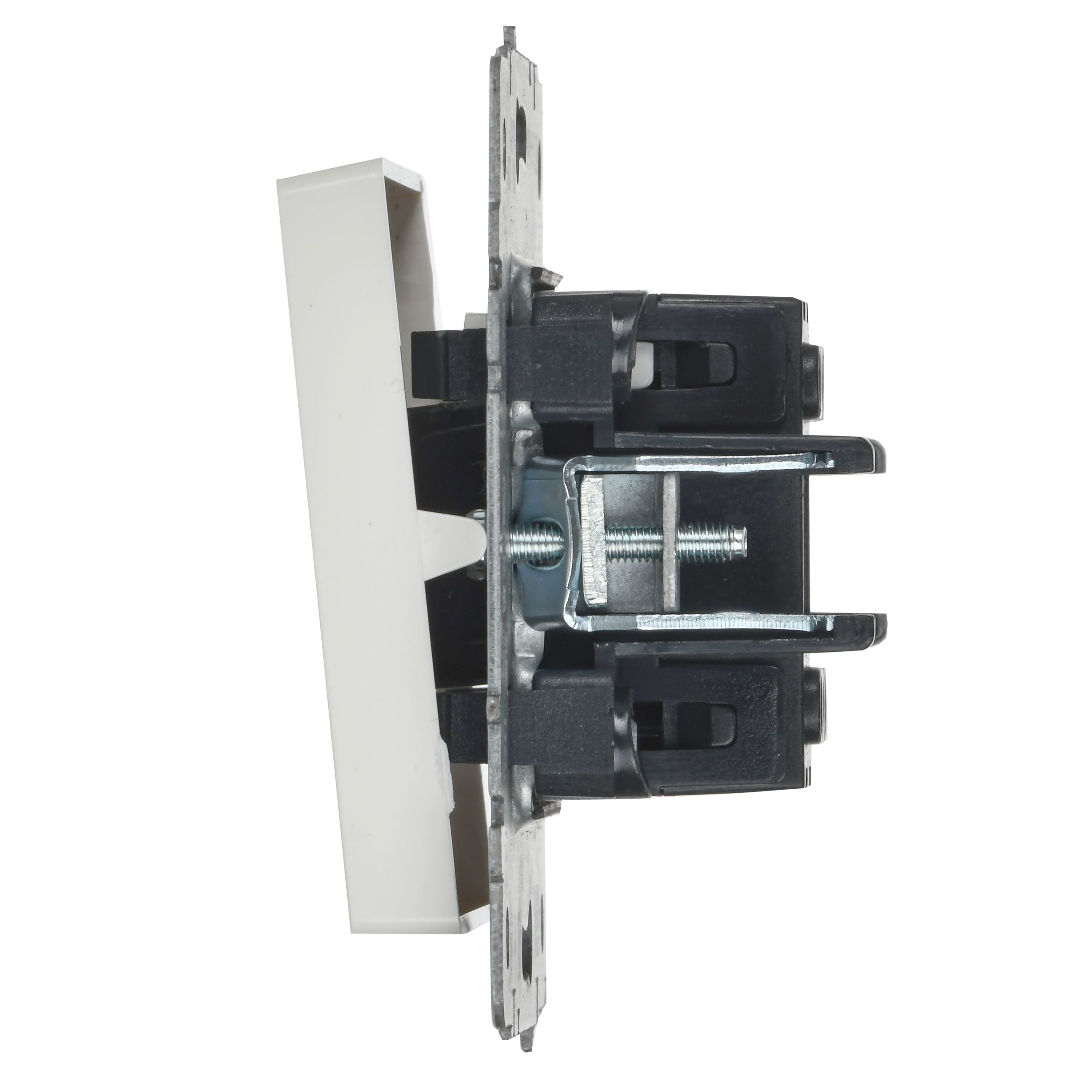 Выключатель 3-клавишный 10А ВС10-3-0-БрБ белый BRITE ИЭК