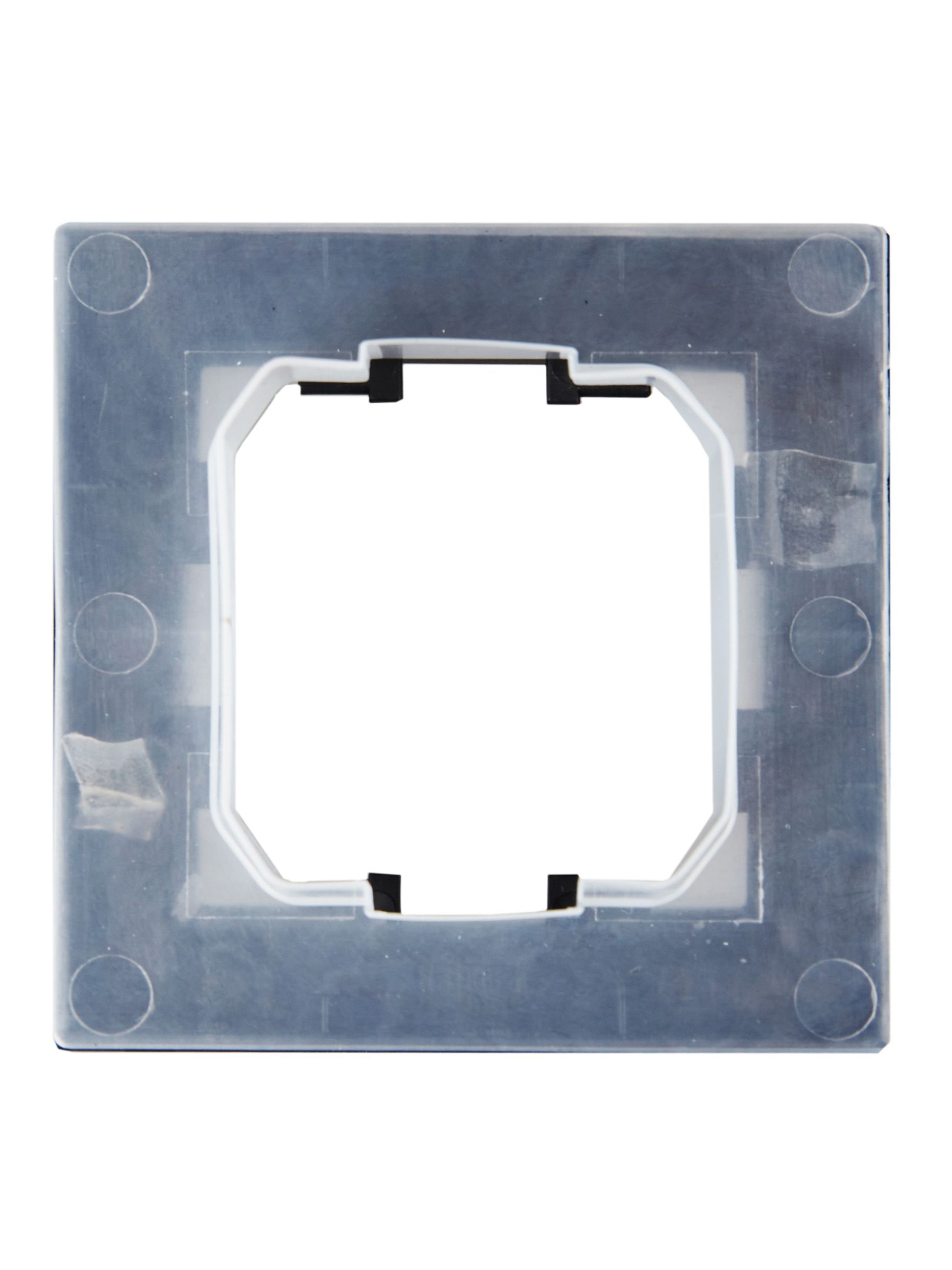 Рамка 1-местная IP44 РУ-1-БрЧ-44 черный BRITE ИЭК