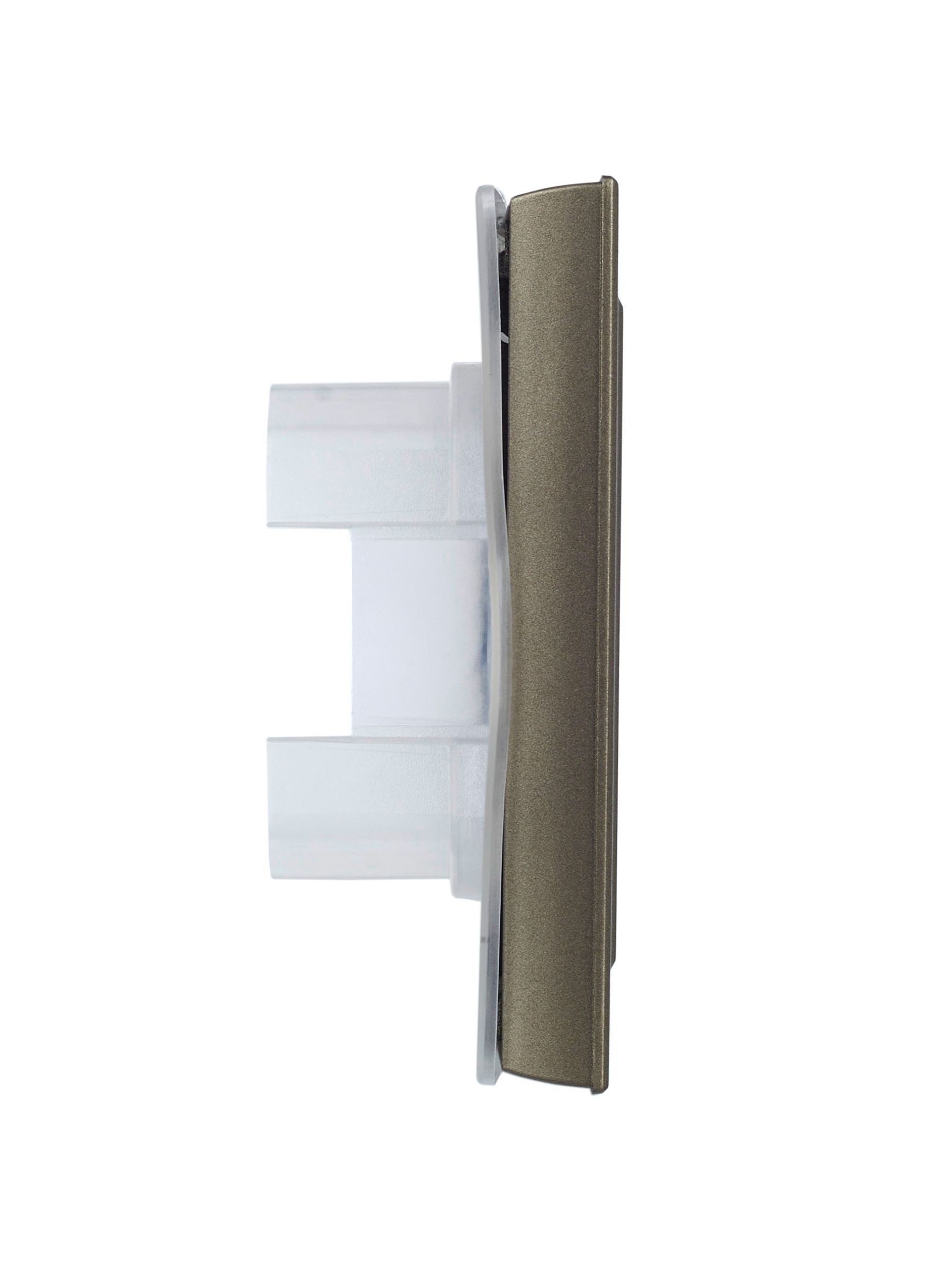 Рамка 1-местная IP44 РУ-1-БрШ-44 шампань BRITE ИЭК