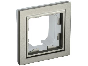 BRITE Рамка 1-местная IP44 РУ-1-БрШ-44 шампань ИЭК