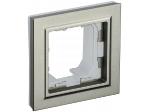 BRITE Рамка 1-местная IP44 РУ-1-БрШ-44 шампань ИЭК