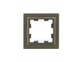 Рамка 1-местная IP44 РУ-1-БрШ-44 шампань BRITE ИЭК