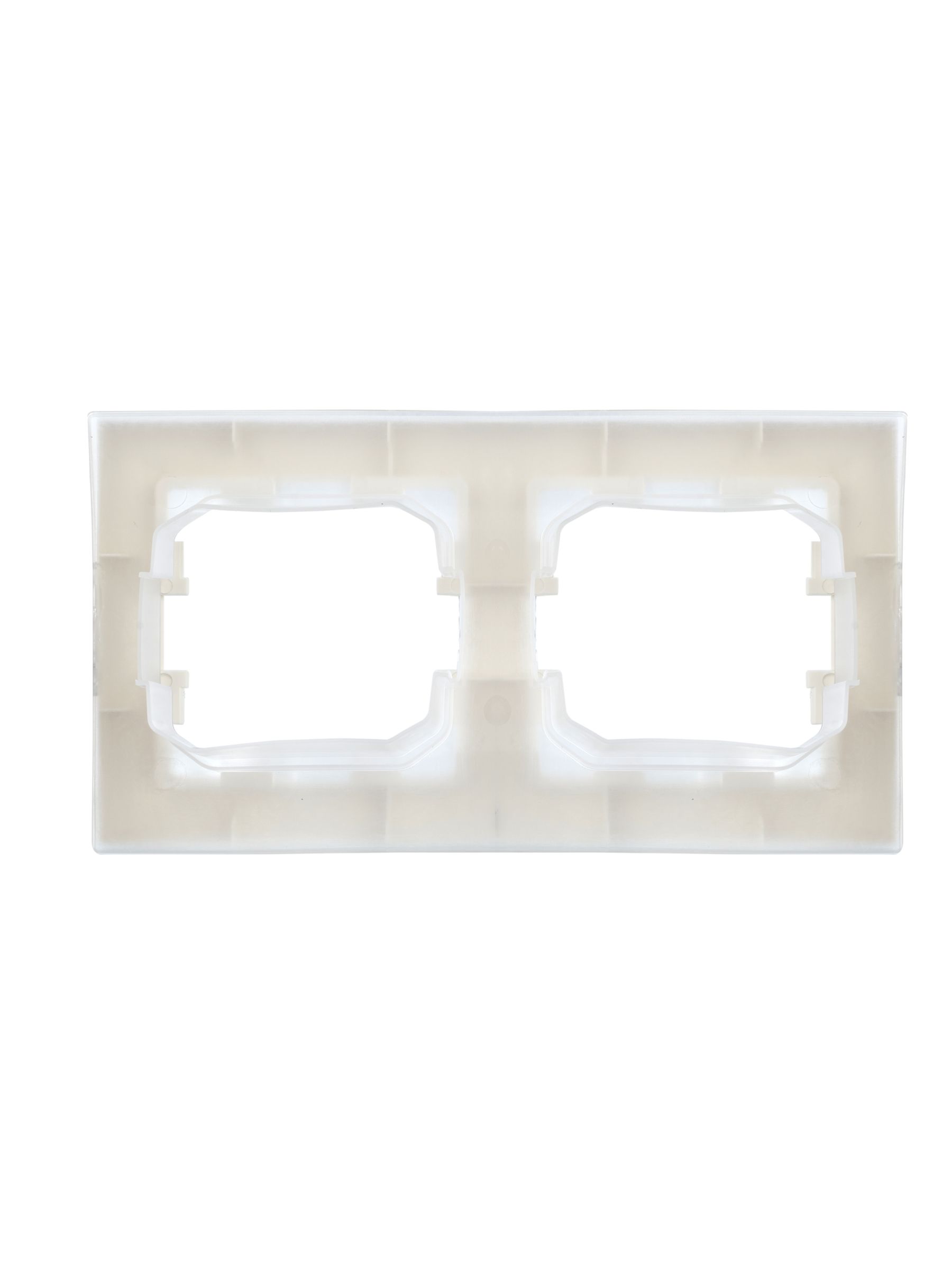 Рамка 2-местная IP44 РУ-2-БрБ-44 белый BRITE ИЭК