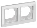 Рамка 2-местная IP44 РУ-2-БрБ-44 белый BRITE ИЭК