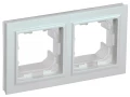 Рамка 2-местная IP44 РУ-2-БрЖ-44 жемчуг BRITE ИЭК