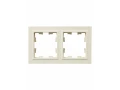 BRITE Рамка 2-местная IP44 РУ-2-БрКр-44 бежевый ИЭК