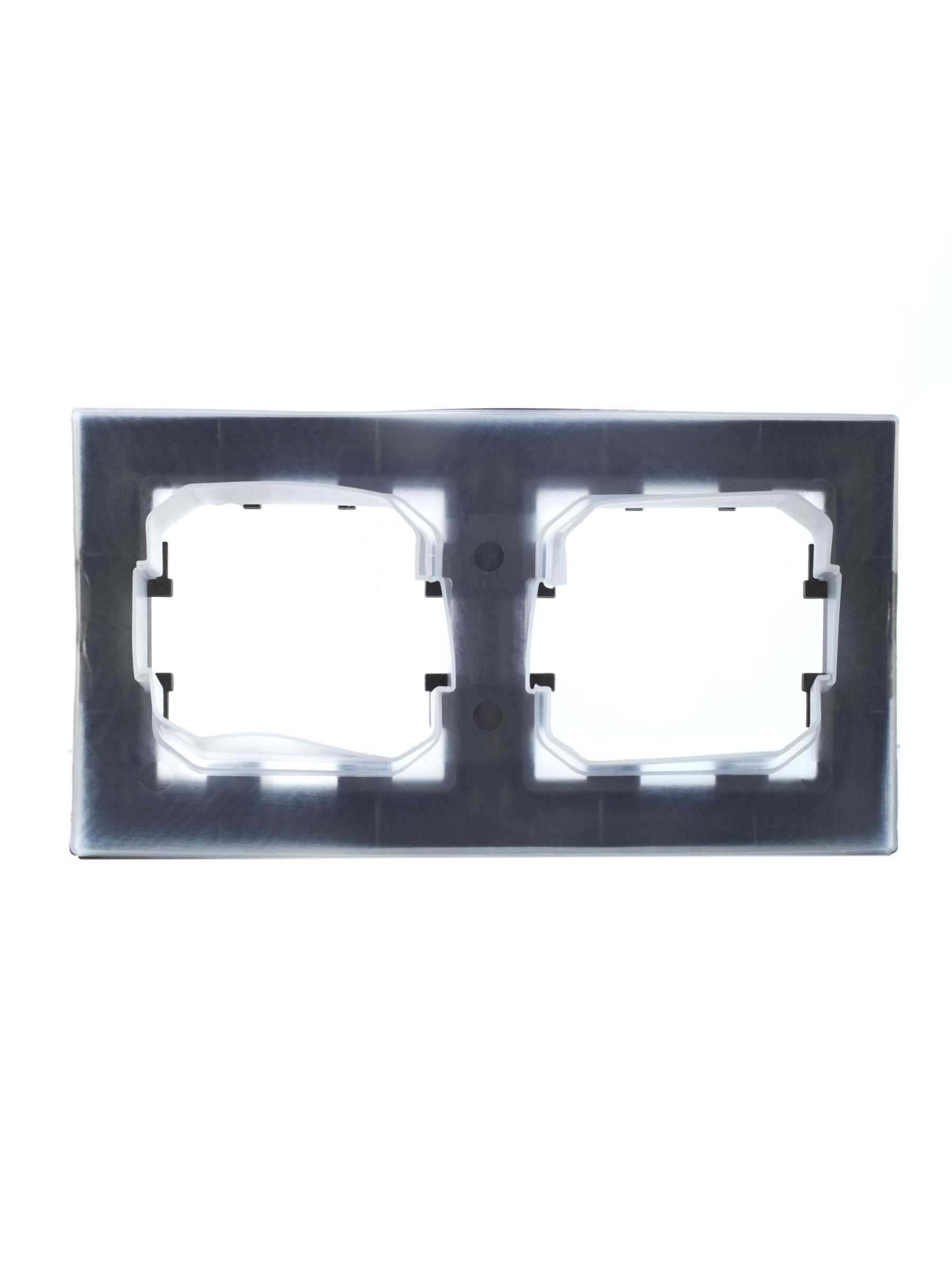 BRITE Рамка 2-местная IP44 РУ-2-БрШ-44 шампань ИЭК