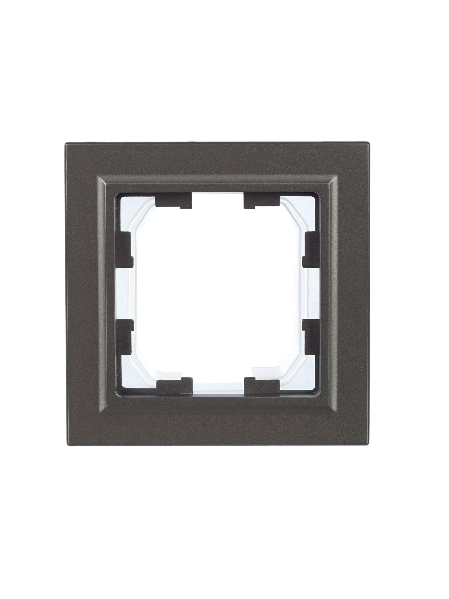Рамка 1-местная IP44 РУ-1-БрС-44 сталь BRITE ИЭК