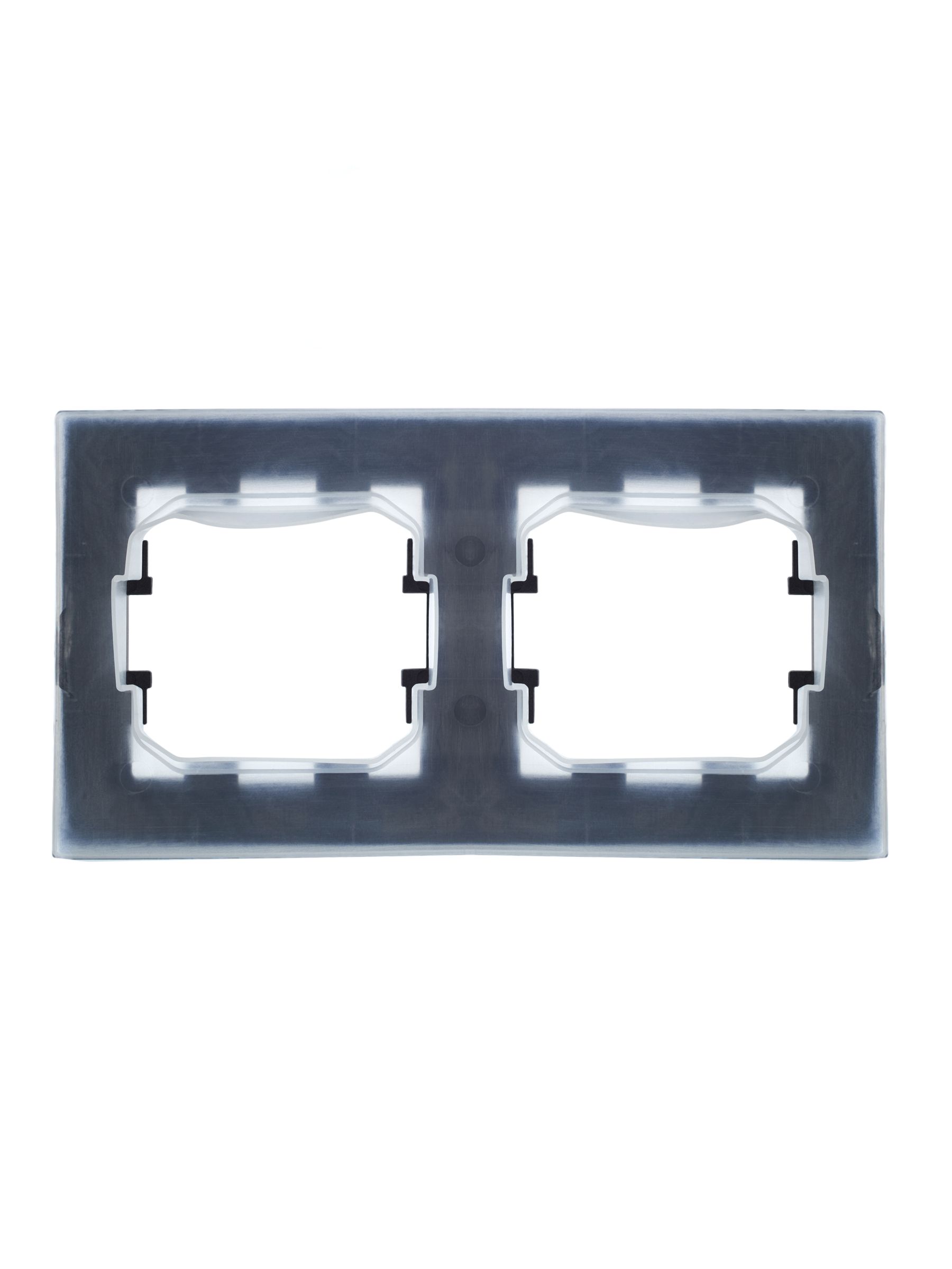 Рамка 2-местная IP44 РУ-2-БрТБ-44 бронза BRITE ИЭК