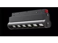 Трековый светильник M-TRACK GRILL поворотный с регулировкой угла 12W 4000K черный LEDAR