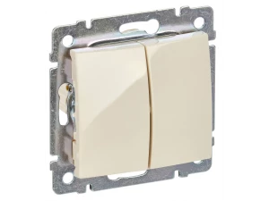 Выключатель двухкл.Valena (Слон.кость) /695605/