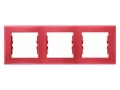 Рамка 3-постовая, Красный SDN5800541
