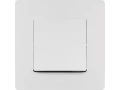 Переключатель 1-клавишный 10А винтовые клеммы белый ETIKA /672205/