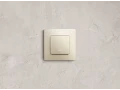 Выключатель 1-клавишный с подсветкой 10АХ винтовые слоновая кость /672303/