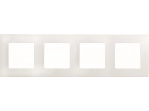 Рамка 4 мест бел. ETIKA /672504/