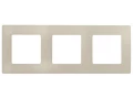 Рамка 3 места слон.кость ETIKA /672513/