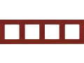 Рамка 4 места какао ETIKA /672574/