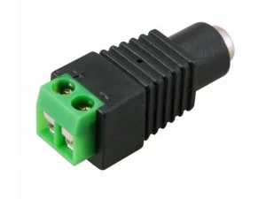 Разъем питания DC гнездо 2,1х5,5 с клеммной колодкой REXANT