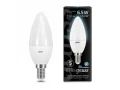 Лампа Gauss Свеча 6.5W 550lm 4100K E14 LED 1/10/100