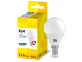 Лампа LED ALFA G45 шар 10Вт 230В 6500К E14 ИЭК