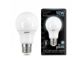 Лампа Gauss A60 10W 920lm 4100K E27 LED 1/10/50