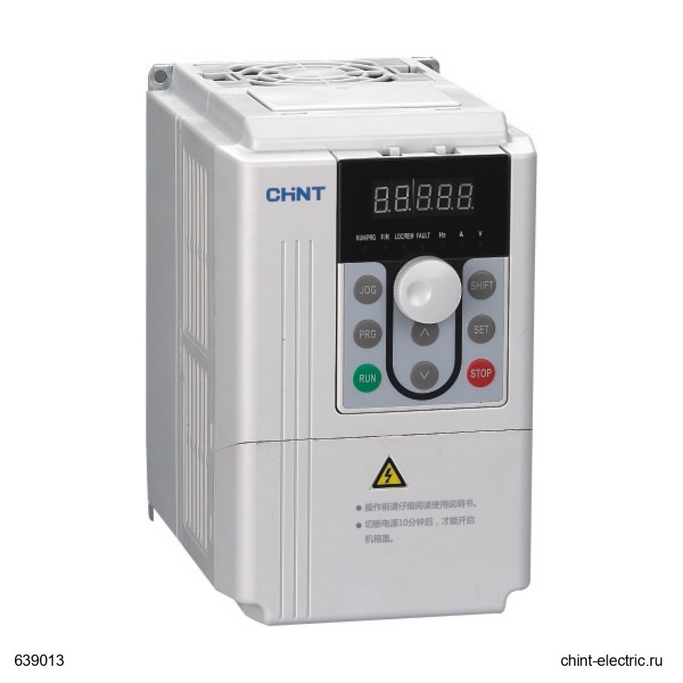Преобразователь частоты NVF2G-1.5/TS4, 1.5кВт, 380В 3Ф , общий тип (CHINT) 639013