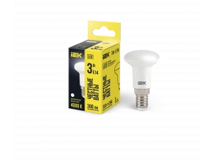 Лампа светодиодная ECO R39 рефлектор 3Вт 230В 4000К E14 IEK