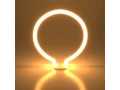 Светодиодная лампа Decor filament 4W 2700K E27 round белый матовый /BL156/