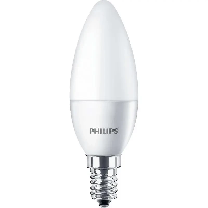 Лампа ESSLEDCandle 6W 620lm E14 827 B35FR; 929002970807/871951431278400
