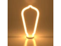 Светодиодная лампа Decor filament 4W 2700K E27 ST64 белый матовый /BL158/